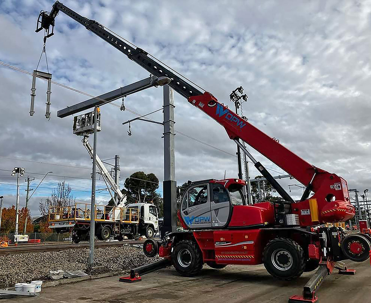 Hi Rail Crane Hire